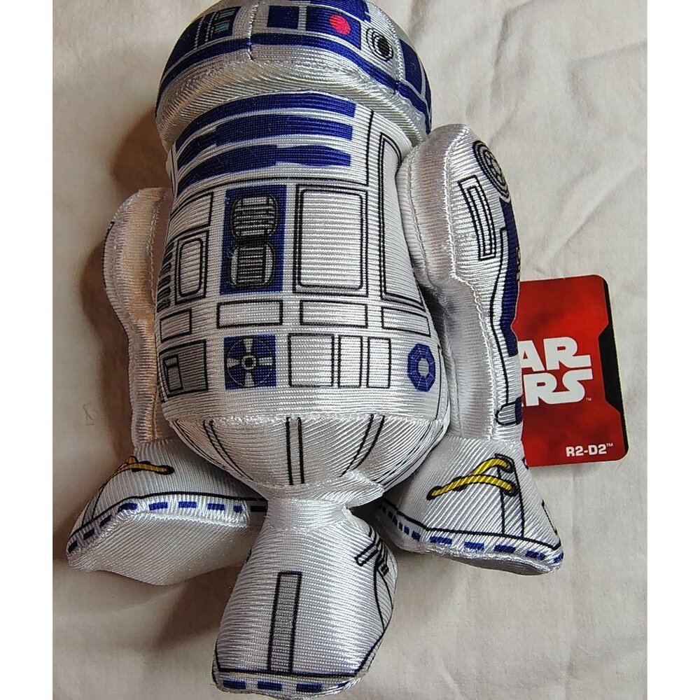 R2-D2 Plush Disney Star Wars The Force Awakens Droid 7 inches Head Turns